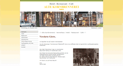 Desktop Screenshot of alte-kornbrennerei.de